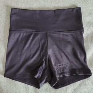 NWT H&M Women's Jersey Black High-Waisted Shorts Small